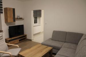 TV a/nebo společenská místnost v ubytování Apartmány 264