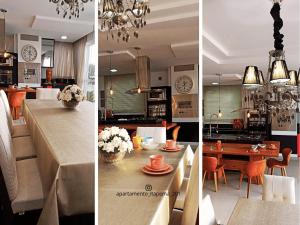 Χώρος καθιστικού στο Apto Panorâmico Vista Mar em Itapema - SC +26 φωτογραφίες