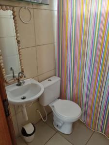 Koupelna v ubytování Casa da Ilha
