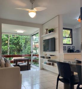 Køkken eller tekøkken på Apto Riviera Piscina Aquecida