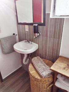 Koupelna v ubytování Aroma a Cafe