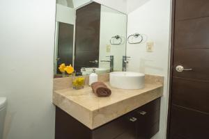 Koupelna v ubytování Casa Serena + 28 fotografií