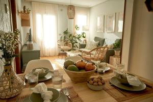 Posedenie v ubytovaní Salamanca Rentals - Apartamento con terraza a 1 minuto de la Plaza Mayor