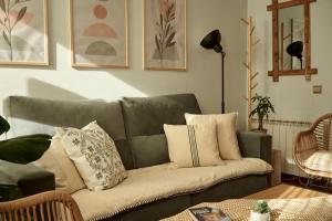 Posedenie v ubytovaní Salamanca Rentals - Apartamento con terraza a 1 minuto de la Plaza Mayor