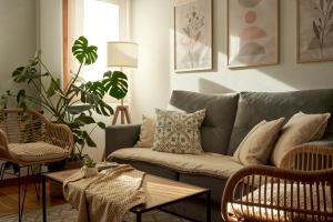 Posedenie v ubytovaní Salamanca Rentals - Apartamento con terraza a 1 minuto de la Plaza Mayor