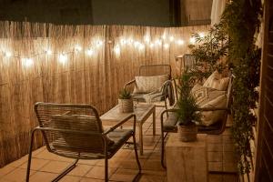 Posedenie v ubytovaní Salamanca Rentals - Apartamento con terraza a 1 minuto de la Plaza Mayor