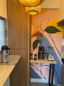 Kuchyň nebo kuchyňský kout v ubytování Hostal Patio del Río + 27 fotografií
