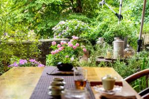 Zahrada ubytování Wuyu Hotel Independent villa- Immersive Chinese Cultural Experience