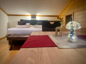 Posteľ alebo postele v izbe v ubytovaní Apartment Schmitten 67