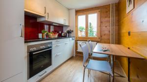 Dapur atau dapur kecil di Haus Belle-Vue
