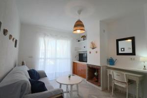 Μια τηλεόραση ή/και κέντρο ψυχαγωγίας στο Apartamento Los Enebros