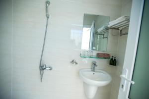 Koupelna v ubytování Thanh Thanh Spa & Hotel