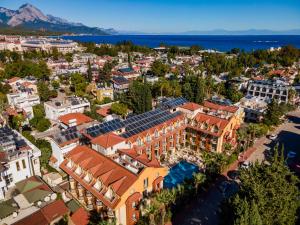an aerial view of a city with buildings at ASTORIA PARK Hotel & Spa ALL INCLUSIVE in Antalya