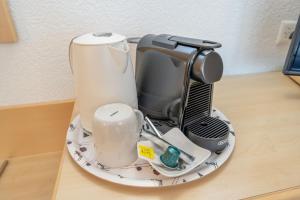 莎拉赛娜酒店的咖啡和沏茶工具