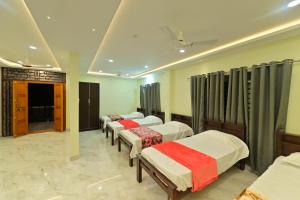 Katil atau katil-katil dalam bilik di Gokula Homestay