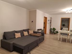 Posezení v ubytování Schöne helle Wohnung nähe Parkanlage