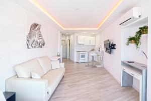 Kuchnia lub aneks kuchenny w obiekcie Sun Apartments