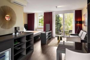 Część wypoczynkowa w obiekcie Amedia Luxury Suites Graz, Trademark Collection by Wyndham