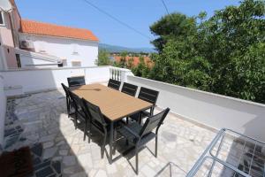 Balkón nebo terasa v ubytování Holiday home in Silo - Insel Krk 26681