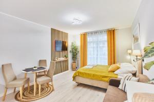 Ein Bett oder Betten in einem Zimmer der Unterkunft Baltic Home