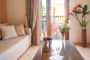 Posezení v ubytování Hotel Paralio