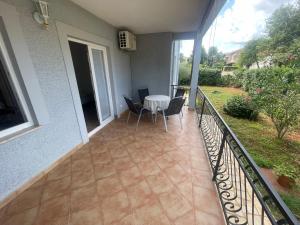 Balkón nebo terasa v ubytování Apartments G&G