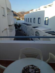 A balcony or terrace at La Rosada 9