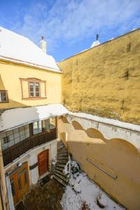 Balkón nebo terasa v ubytování City Center Mödling