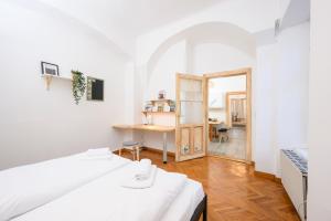 Postel nebo postele na pokoji v ubytování City Center Mödling