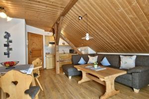 Kuchyň nebo kuchyňský kout v ubytování Haus Kaufmann