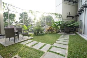 Vrt pred nastanitvijo Meize City Center Bandung