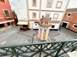 Balkon lub taras w obiekcie GATU Guateque , " Preferente mayores de 21 años y familias "