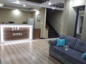 Posezení v ubytování Gvar Apart Hotel