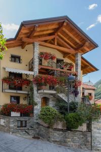 Budova, kde se bed and breakfast nachází