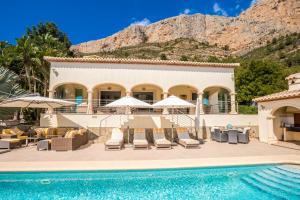 Γενική θέα στο βουνό ή θέα στο βουνό από  αυτή η βίλα