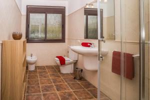 Kúpeľňa v ubytovaní Villa Roja