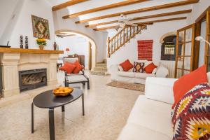 Posezení v ubytování Villa Ermita