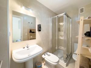 Koupelna v ubytování ApartamentoMálagaCentro