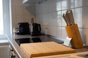 Kjøkken eller kjøkkenkrok på Charles & Kätchen living Gohlis