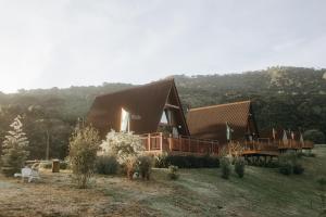 Landskap semula jadi dekat dengan rumah tamu ini