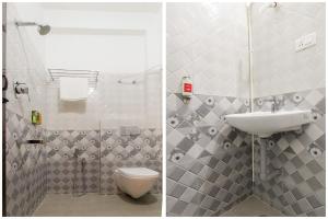 Koupelna v ubytování Super Hotel O Sakthi Grand