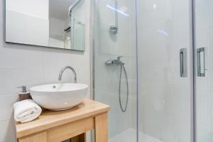 Kúpeľňa v ubytovaní Apartment Melki