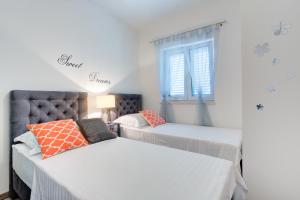 Posteľ alebo postele v izbe v ubytovaní Apartment Melki