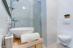 Kúpeľňa v ubytovaní Apartment Melki