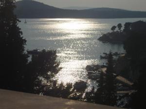 a view of a body of water with boats in it at Ana Apartment in Šibenik