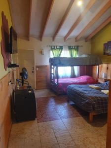 Postel nebo postele na pokoji v ubytování Residencial mi Casa