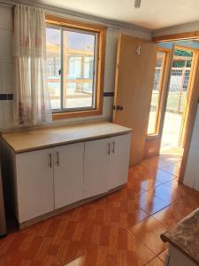 Kuchyň nebo kuchyňský kout v ubytování Residencial mi Casa