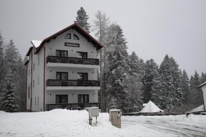 Vila Edelweiss v zimě