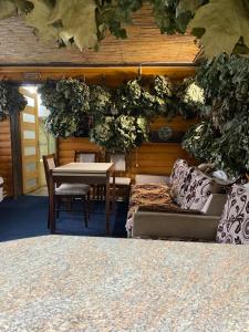 Predel za sedenje v nastanitvi Guest house Shulc