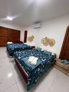 Cama o camas de una habitación en Cumbuco